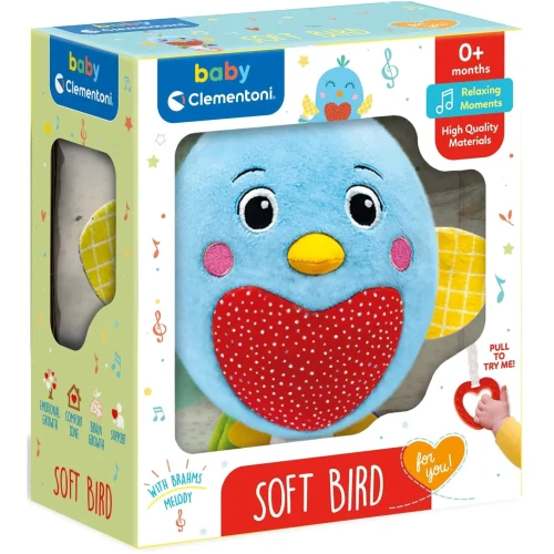 Игрушка на коляску Clementoni Soft Bird купить в Кишиневе