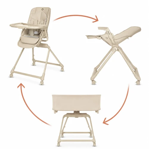 Patuc Co-sleeper + Scaun de masa 3 in 1 Lionelo Maddie Beige cumpăra în Chișinau