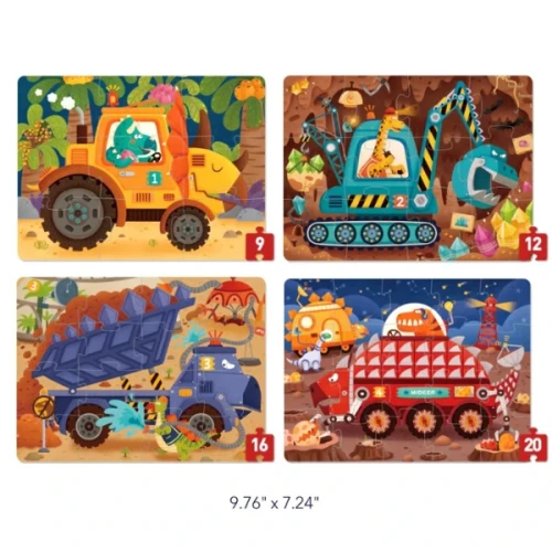 Puzzle Mideer Dinosaur Projects, 57 elemente cumpăra în Chișinau