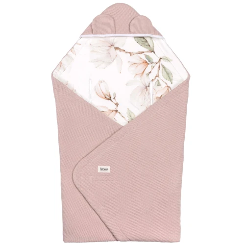 Păturica pentru scoica auto Lionelo Travel Beige Magnolia, 90x90 cm cumpăra în Chișinau