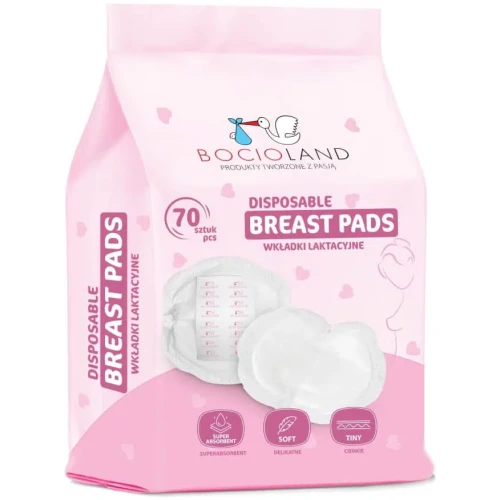 Прокладки для груди Bocioland Superabsorbent, 70 шт. купить в Кишиневе
