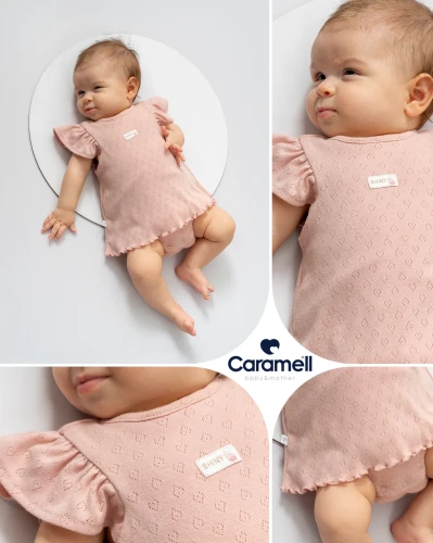 Body fără mânecă Caramell Hello Girl Beige (3-6L) cumpăra în Chișinau