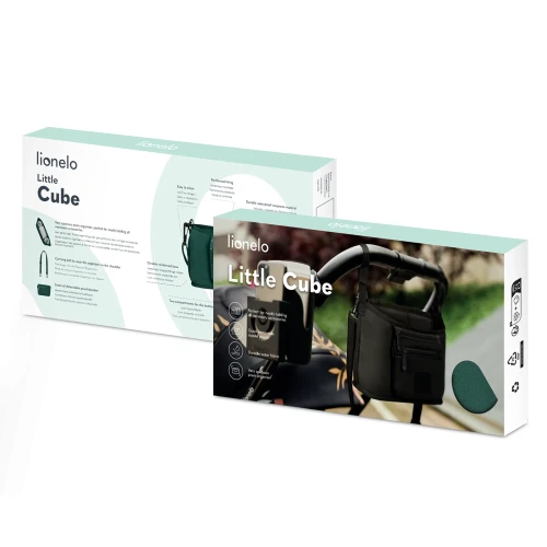 Geantă pentru cărucior Lionelo Little Cube Green Forest cumpăra în Chișinau