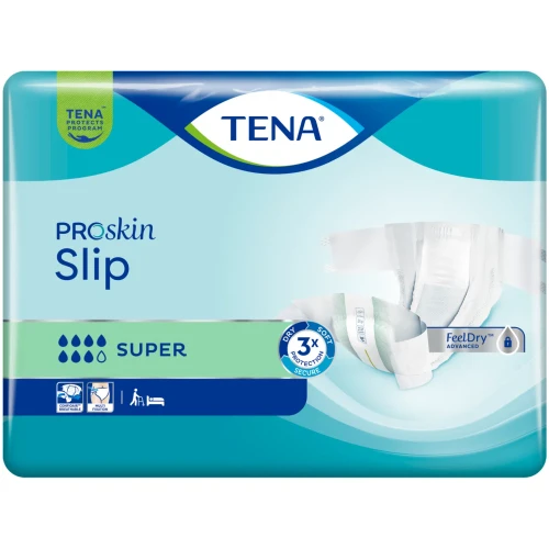 Scutece pentru adulti Tena ProSkin Slip Super, marimea L, 30 buc. cumpăra în Chișinau