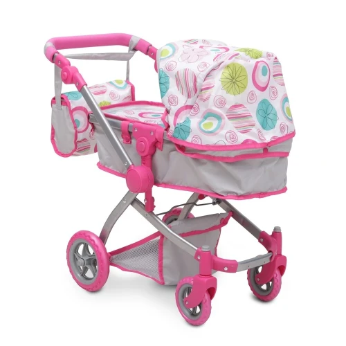Коляска для кукол Moni Pink Rose купить в Кишиневе