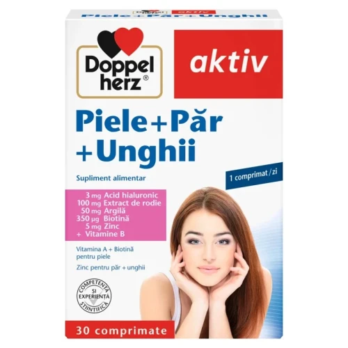 Vitamine Doppelherz pentru piele, par si unghii, 30 tablete cumpăra în Chișinau