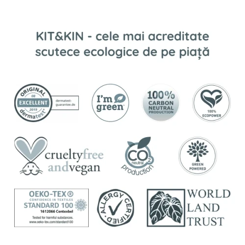 Подгузники eco гипоаллергенный Kit&Kin 4 (9-14 кг), 32 шт. купить в Кишиневе