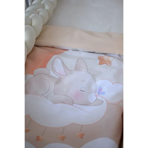 Lenjerie de patut Veres Bunny Beige (6 piese), 120x60 cm cumpăra în Chișinau