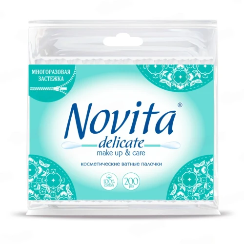 Bețișoare din bumbac Novita Delicate, 200 buc. cumpăra în Chișinau