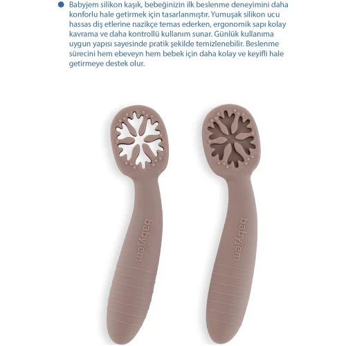 Lingurita dubla BabyJem My First Spoon Latte cumpăra în Chișinau