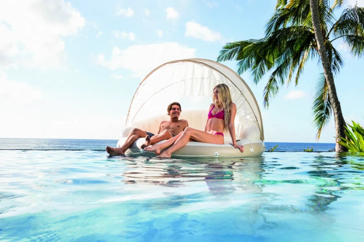 Pluta gonflabila Intex Canopy Island cumpăra în Chișinau