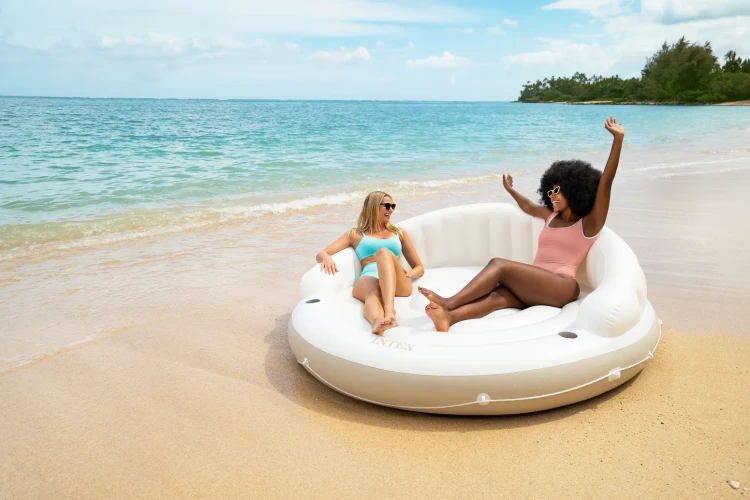 Pluta gonflabila Intex Canopy Island cumpăra în Chișinau