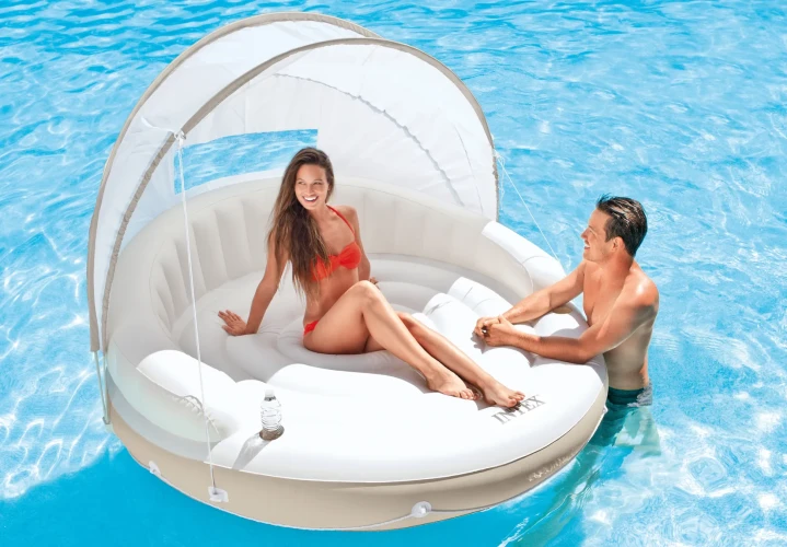Pluta gonflabila Intex Canopy Island cumpăra în Chișinau