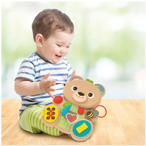 Бизиборд Clementoni Montessori Baby Bear Busy Panel купить в Кишиневе