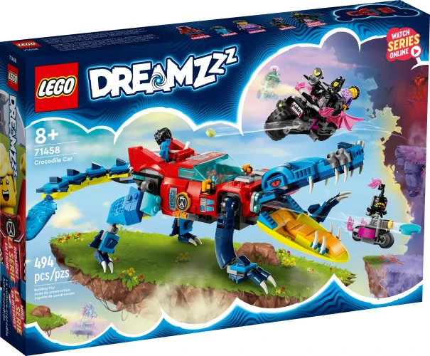 Set construcție LEGO DREAMZzz Crocodile Car, 494 elemente cumpăra în Chișinau