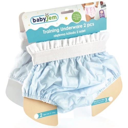 Многоразовые подгузники BabyJem Training Голубой 3 (14-18 кг), 2 шт. купить в Кишиневе