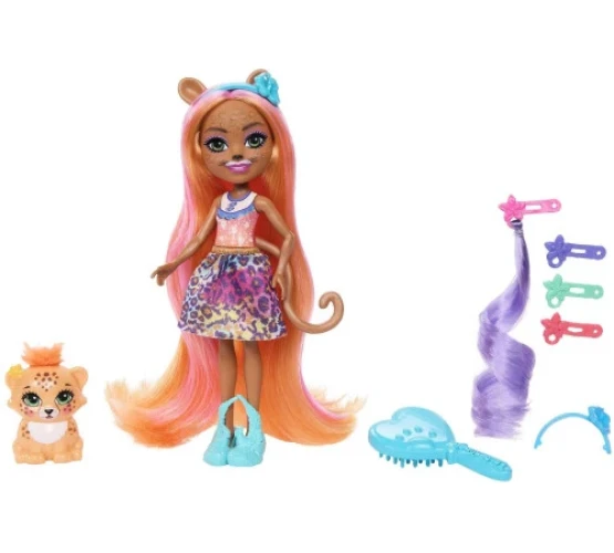 Кукла Enchantimals Glam Party Charisse Cheetah & Grinsy купить в Кишиневе