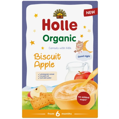 Terci Holle din grau cu lapte, mere si biscuiti (6 luni+), 250 gr cumpăra în Chișinau
