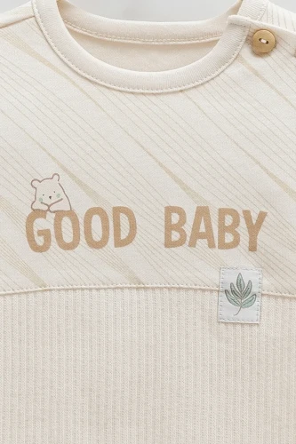 Set din 2 piese Caramell Good Baby Beige & Ecru (3-6L) cumpăra în Chișinau