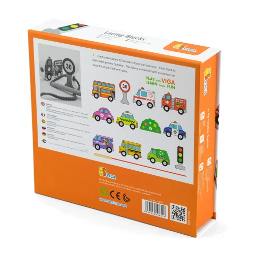 Развивающая игрушка Viga Машины купить в Кишиневе