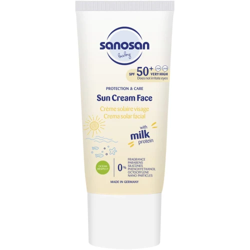 Солнцезащитный крем для лица Sanosan SPF50+, 30 мл купить в Кишиневе