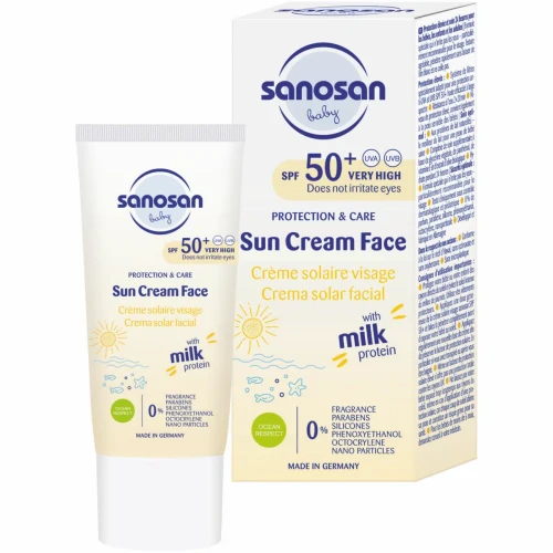 Солнцезащитный крем для лица Sanosan SPF50+, 30 мл купить в Кишиневе