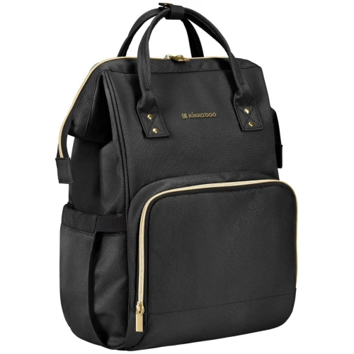 Сумка для коляски KikkaBoo Siena Black and Gold купить в Кишиневе