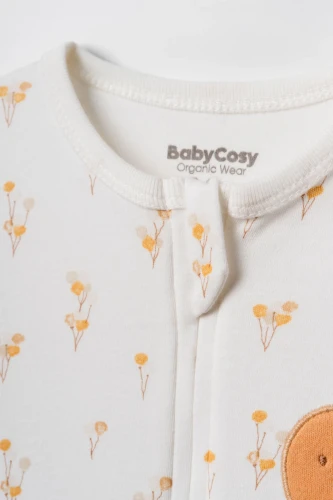Комбинезон BabyCosy Ivory & Orange (6-9М) купить в Кишиневе