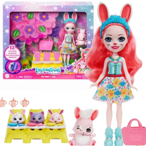 Кукла Enchantimals Baby Best Friends Bree Bunny & Twist купить в Кишиневе