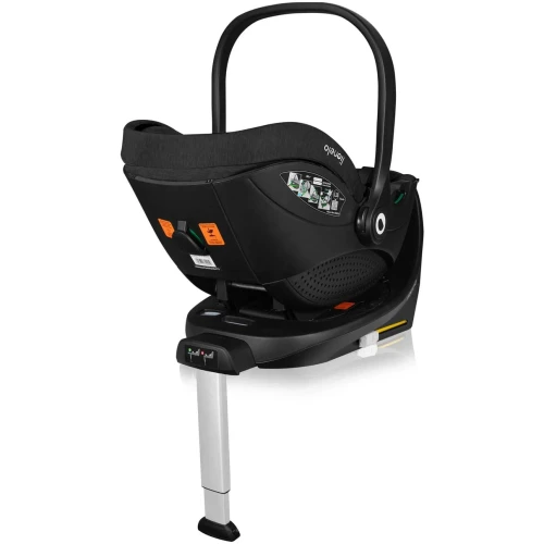 Комплект автолюлька 40-85 см и база Isofix (I-Size) Lionelo Moxie Black Carbon купить в Кишиневе