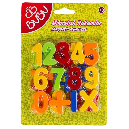 Set de cifre magnetice BuBu, 25 buc. cumpăra în Chișinau