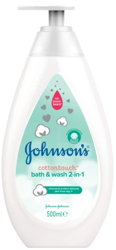 Sampon si gel de dus pentru copii Johnson's Baby Gingasia Bumbacului, 500 ml cumpăra în Chișinau