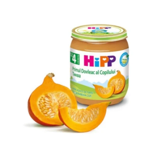 Piure HIPP Primul dovleac al copilului ( 4 luni+),  125 g cumpăra în Chișinau