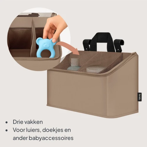 Organizator scutece Lionelo Sidepocket Medium Beige cumpăra în Chișinau