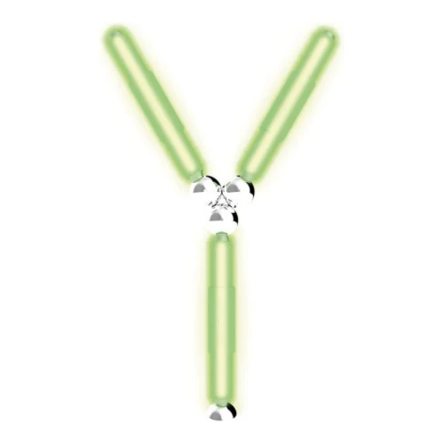 Конструктор магнитный Happy People Supermag Glowstix, 10 элементов купить в Кишиневе