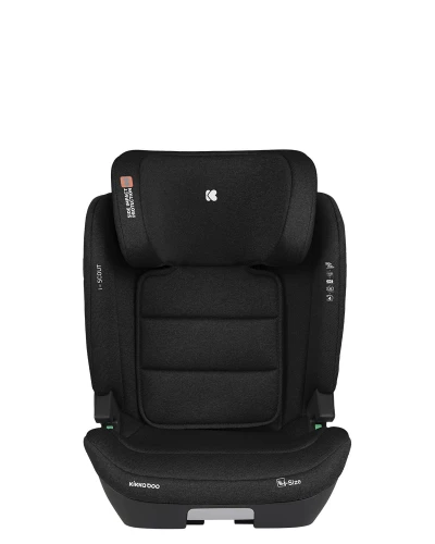 Автокресло 100-150 см (i-Size) Isofix Kikkaboo i-Scout Black купить в Кишиневе