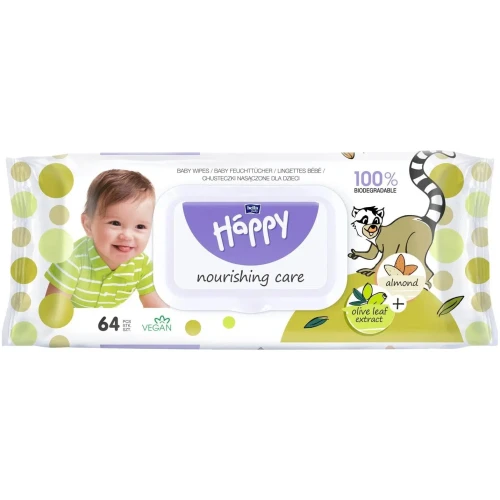 Салфетки влажные для интимной гигиены Bella Baby Happy Almond & Olive, 64 шт. купить в Кишиневе