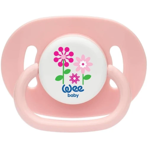 Suzeta rotunda din silicon WeeBaby Oval in sort. 0-6 luni cumpăra în Chișinau