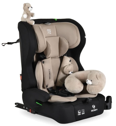 Scaun auto 76-150 cm (i-Size) Moni Security Cool Beige cumpăra în Chișinau