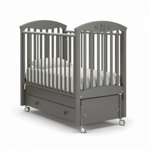 Детская кроватка качалка с ящиком (на колесах) Gandylyan Марсель муссон купить в Кишиневе