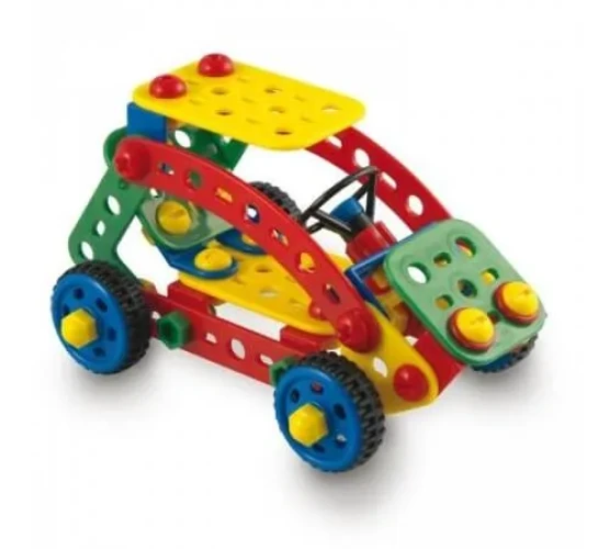 Set construcție Quercetti Tecno Toolbox, 128 elemente cumpăra în Chișinau