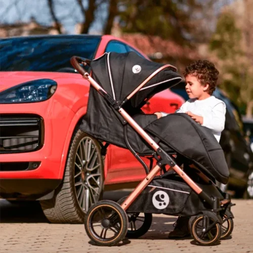 Cărucior de plimbare Lorelli Storm Luxe Black cumpăra în Chișinau