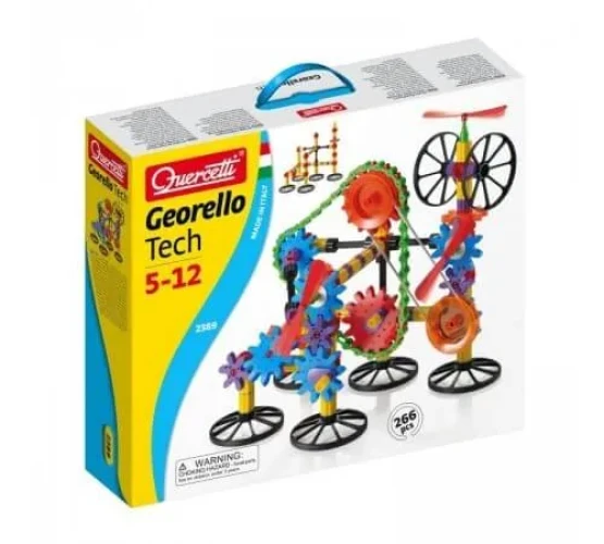 Set construcție Quercetti Georello 3D Gears, 266 elemente cumpăra în Chișinau