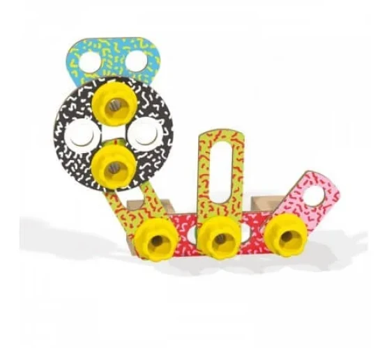 Set construcție Quercetti Tecno Shapes Basic, 25 elemente cumpăra în Chișinau