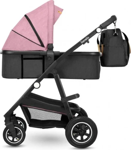 Carucior 3 in 1 Lionelo Amber Pink Rose cumpăra în Chișinau