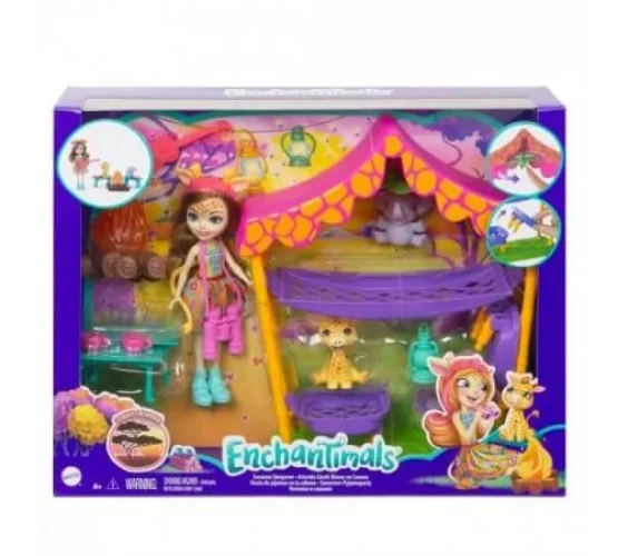 Set cu o păpușă Enchantimals "Camping în savană" cumpăra în Chișinau