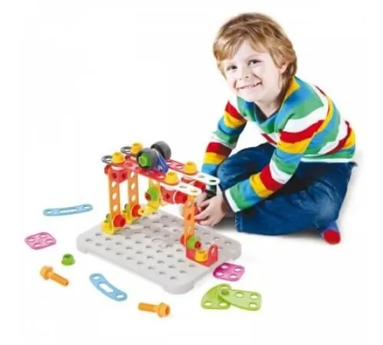 Set construcție Quercetti Techno Jumbo Toolbox, 90 elemente cumpăra în Chișinau