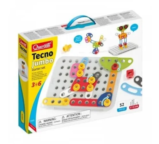 Set construcție Quercetti Techno Jumbo Starter Set, 52 elemente cumpăra în Chișinau