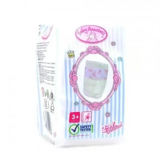 Un set de scutece Zapf Creation pentru Baby Annabell (5 buc.) cumpăra în Chișinau