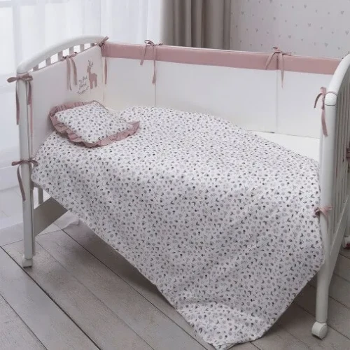 Lenjerie de patut 7 piese Perina Little Forest Caramel cumpăra în Chișinau